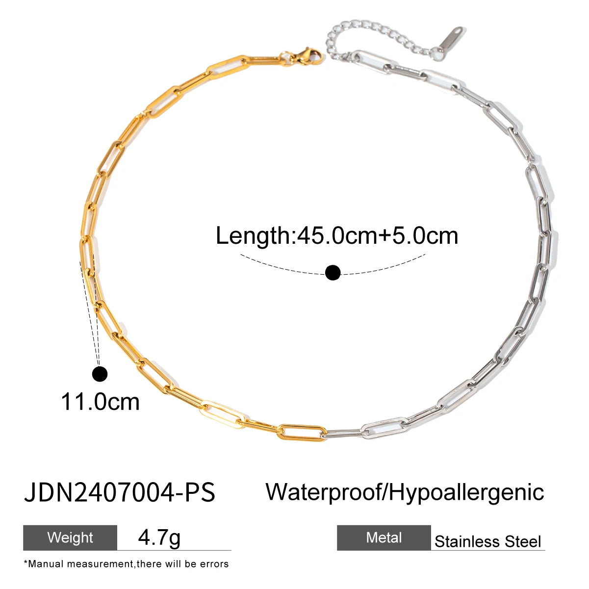 Charm DIY Stackable Chain Necklace