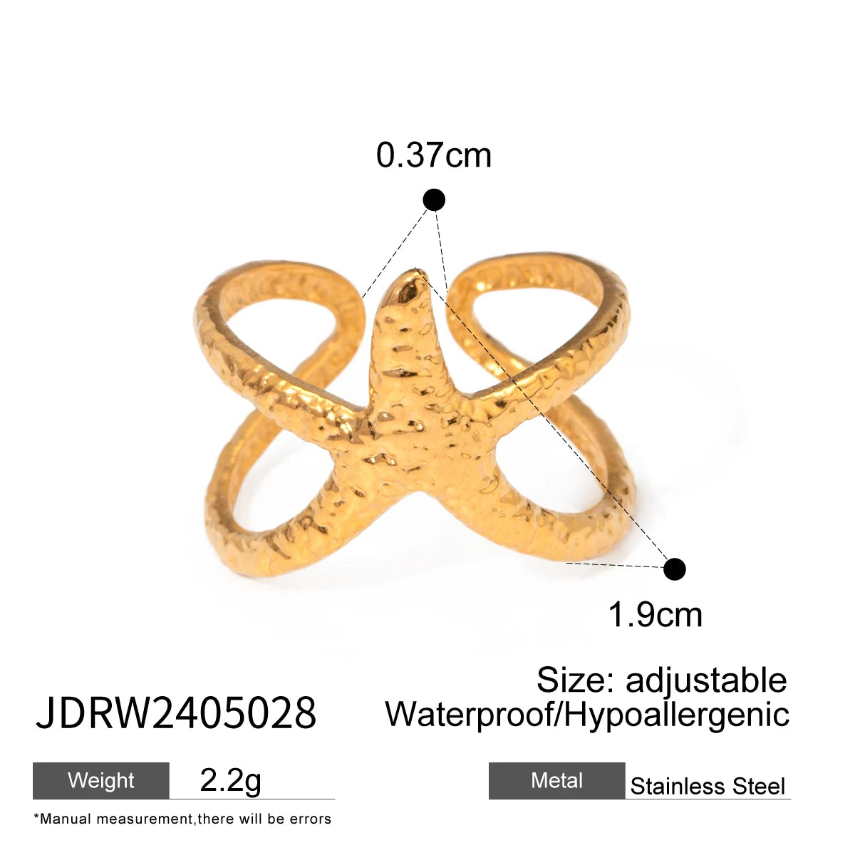 Starfish Bracelet & Ring