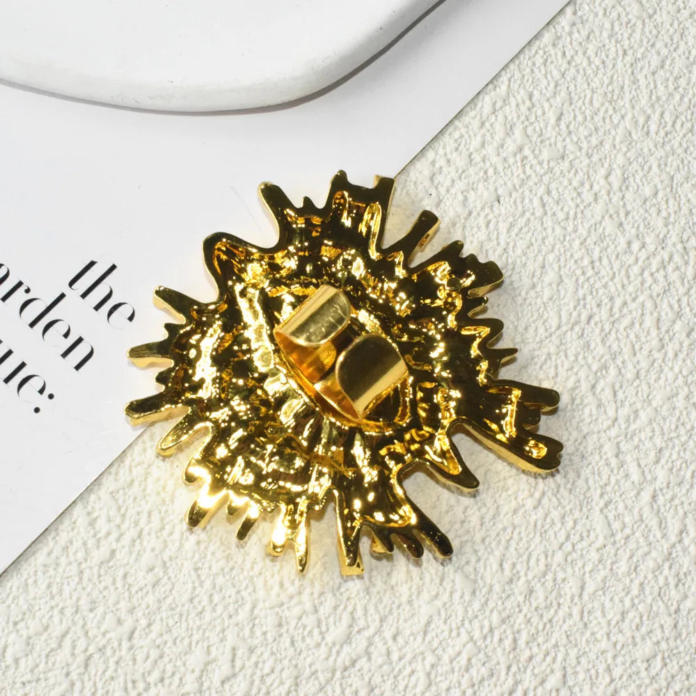 Baroque Style Big Eyes Dangle Earrings Brooches & Rings
