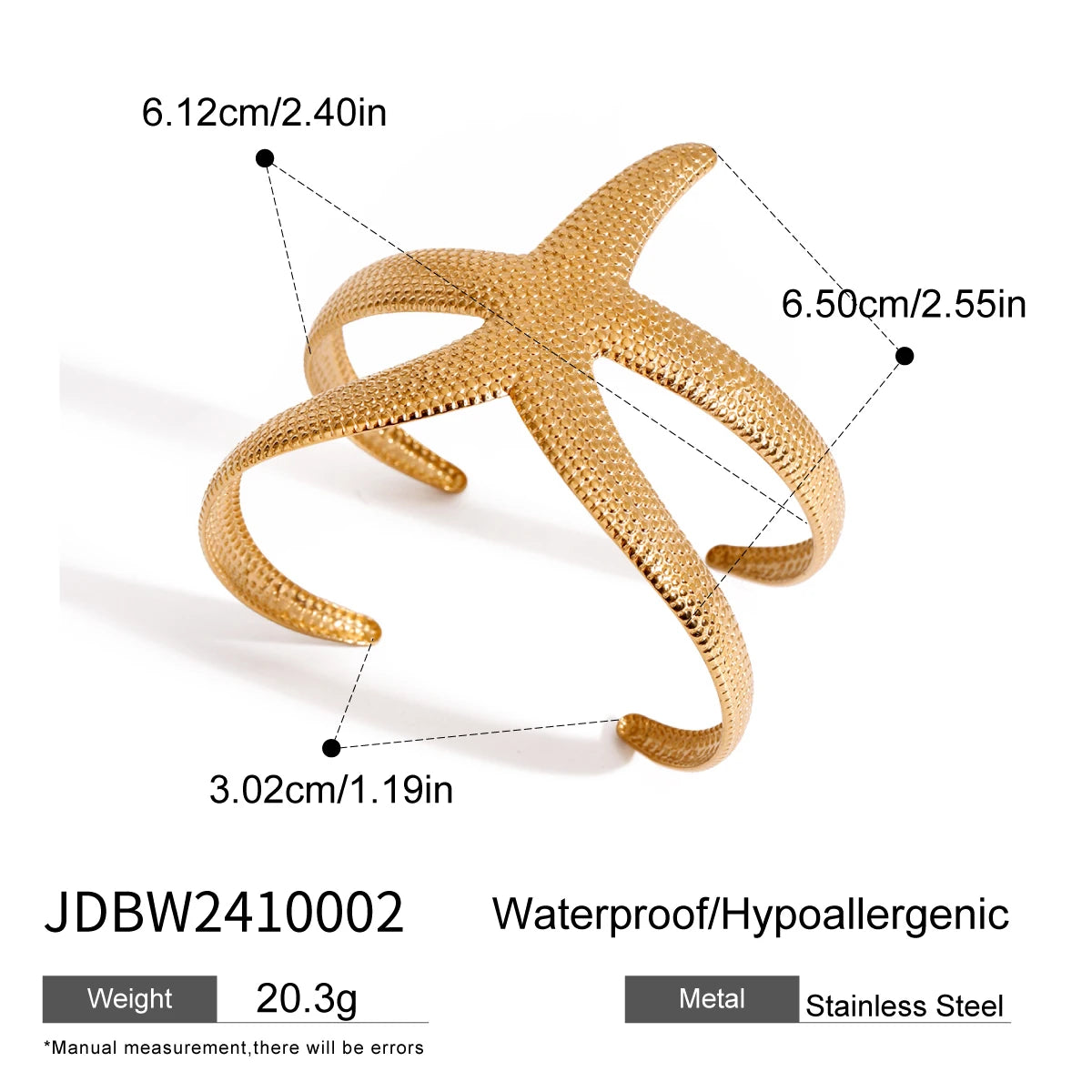 Starfish Bracelet & Ring
