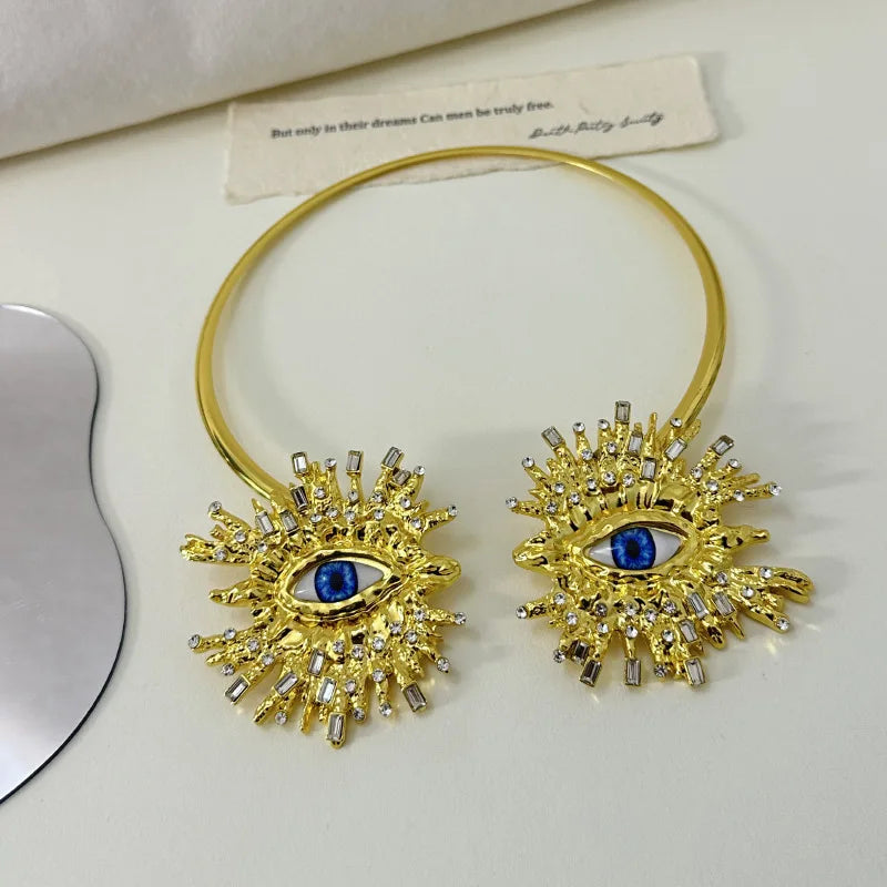 Evil Eye Choker Necklace