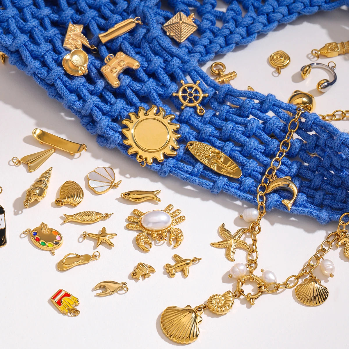 Charm DIY Stackable Chain Necklace