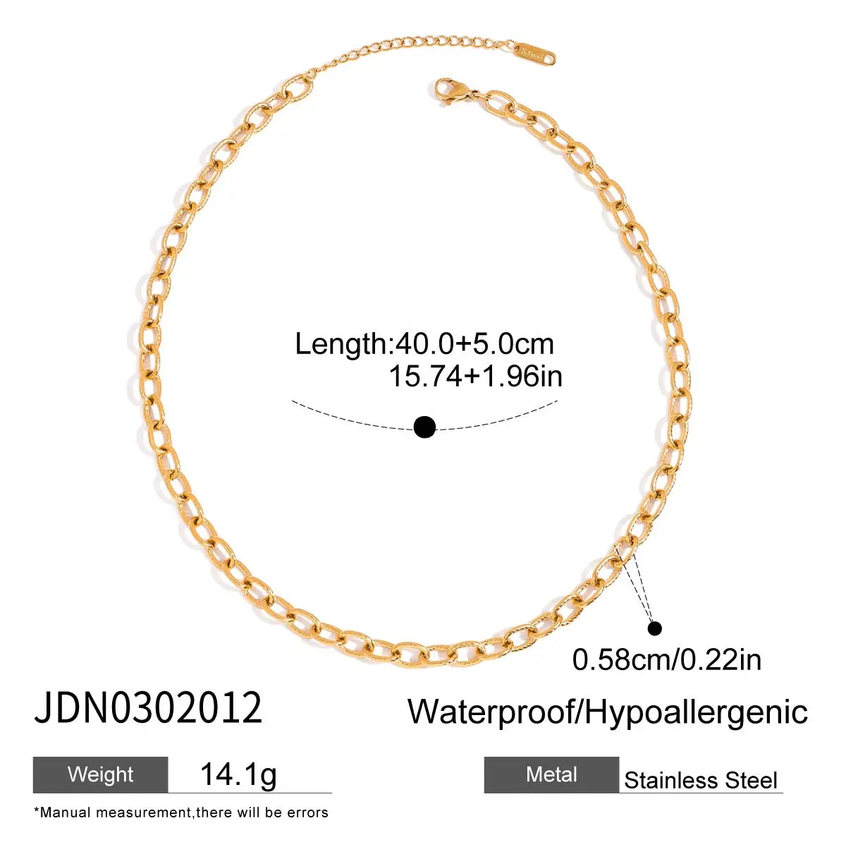 Charm DIY Stackable Chain Necklace