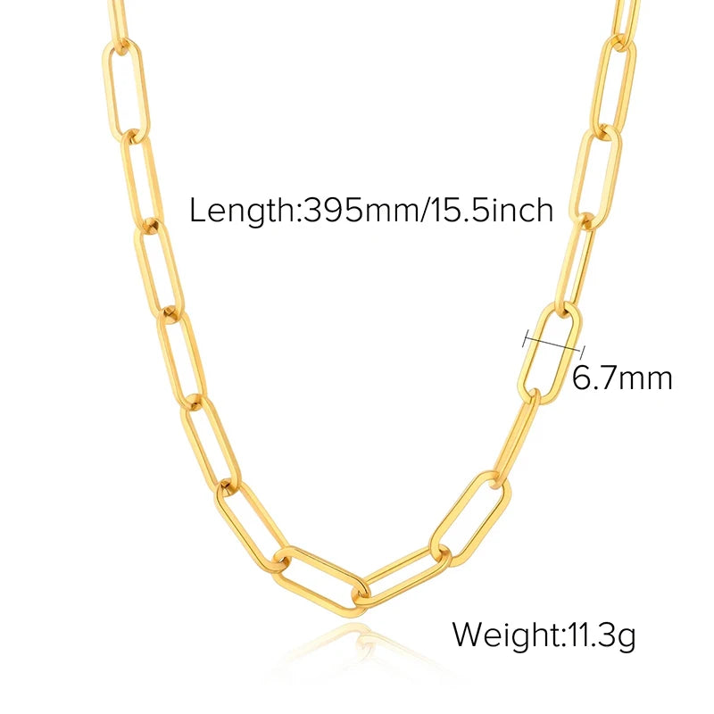 Charm DIY Stackable Chain Necklace