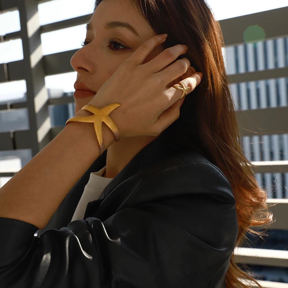Starfish Bracelet & Ring