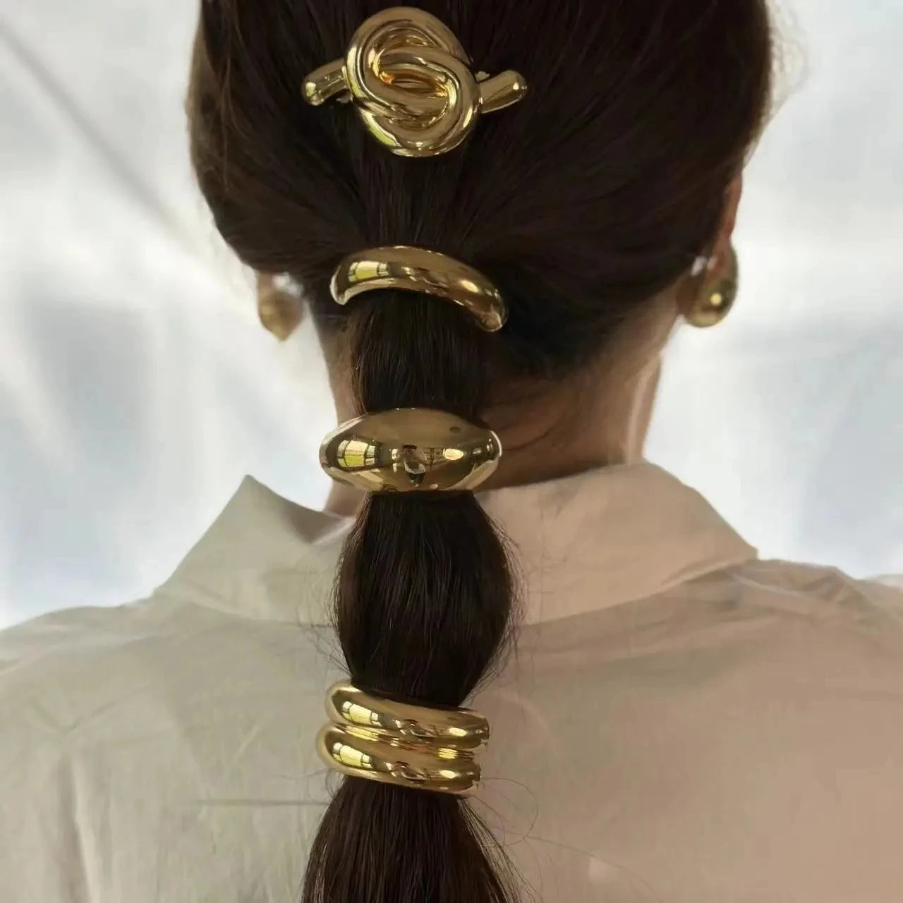 Sculptural Hair Accessories