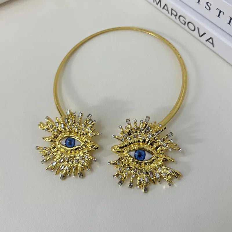 Evil Eye Choker Necklace