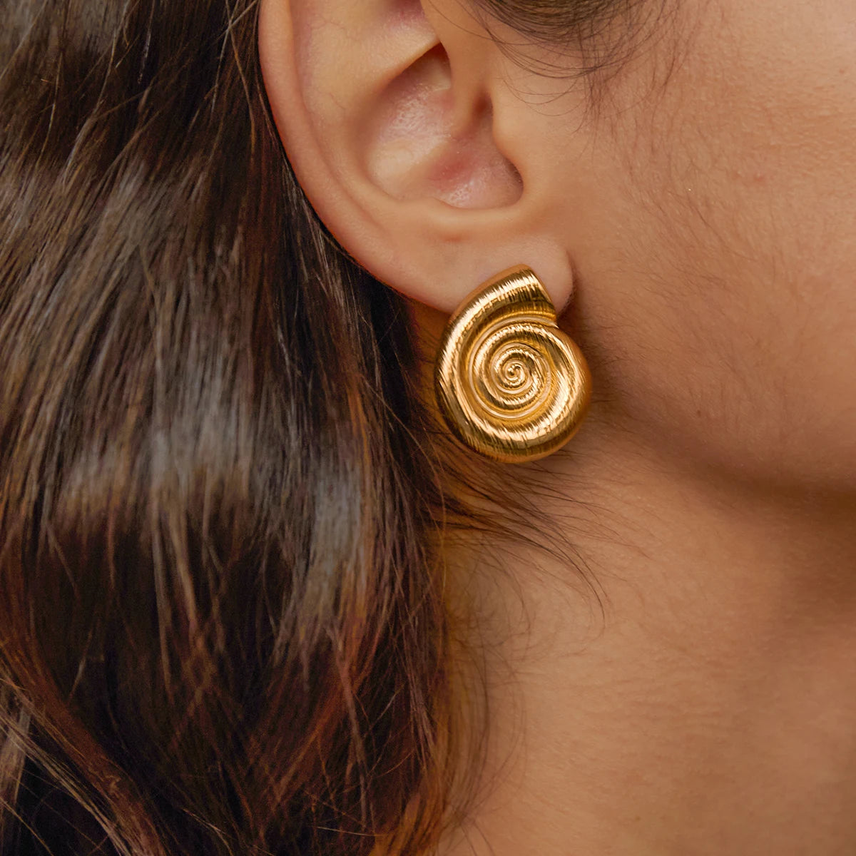Ocean Sea Star Earrings 18K Gold Plated Stainless Steel