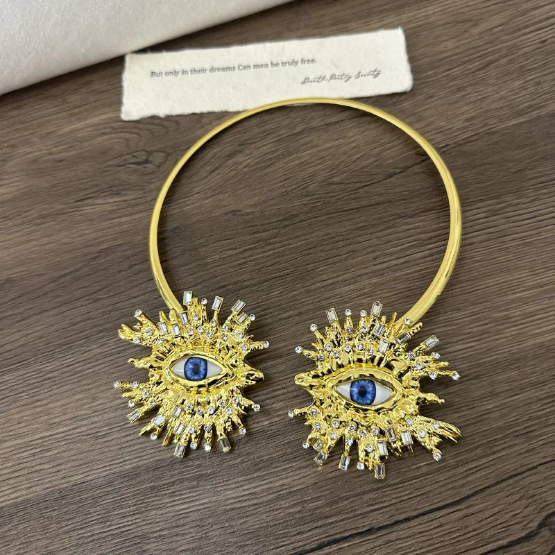 Evil Eye Choker Necklace