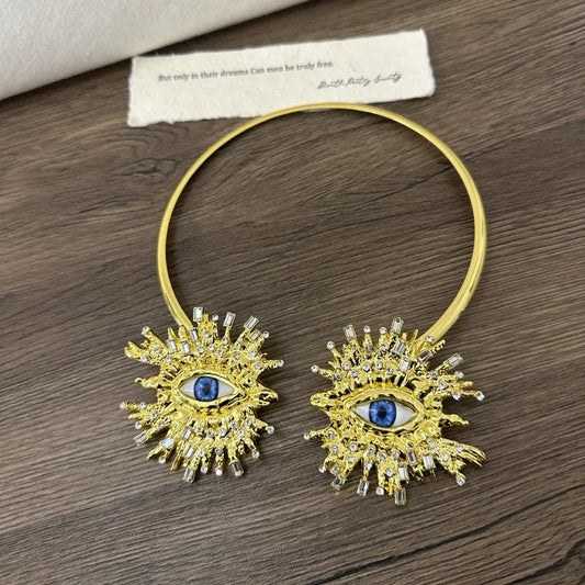 Evil Eye Choker Necklace