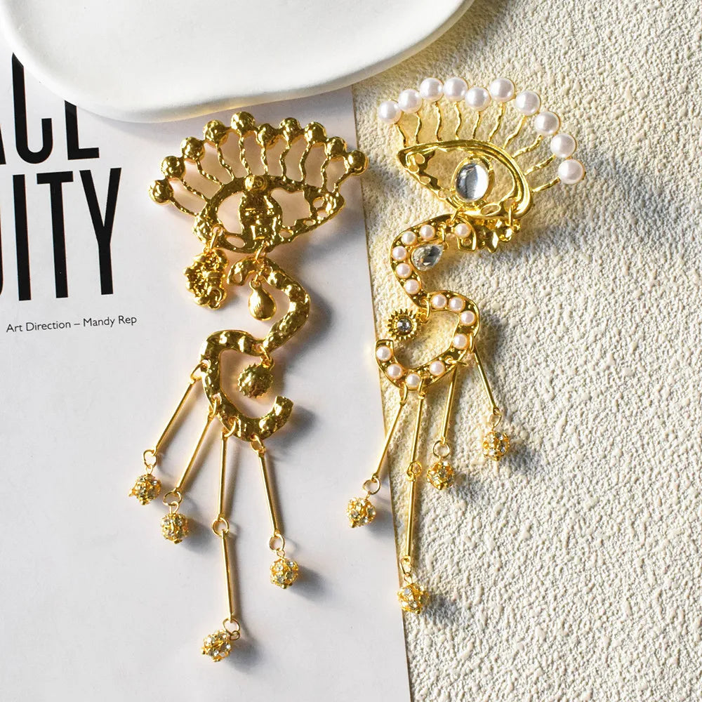 Surrealist Evil Eyes Dangle Earrings